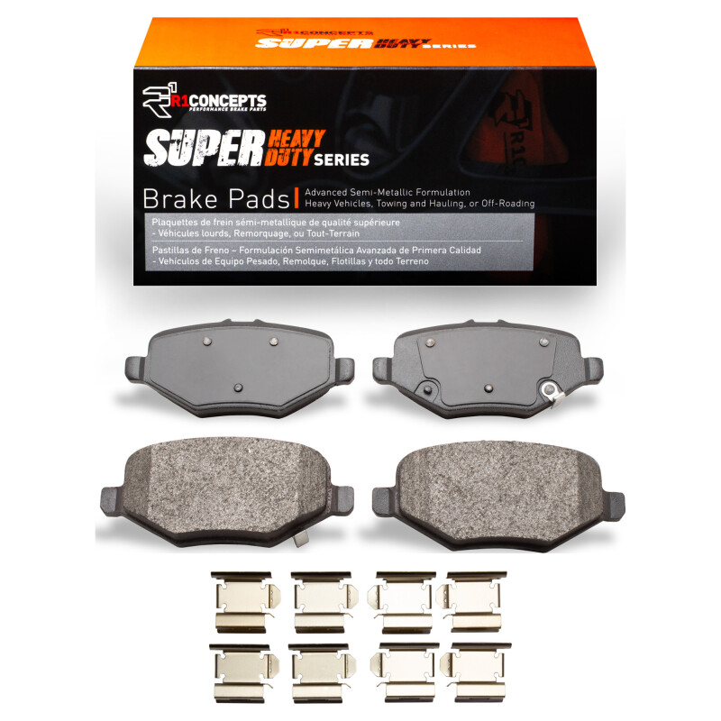 Ford Police Interceptor Sedan Brake Pads - Rear - R1 Concepts - R1 Super Duty - `13-`19